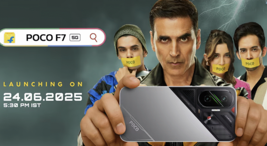 POCO F7 5G Launches June 24 in India: